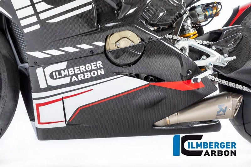 ILMBERGER / イルムバーガーカーボンパーツ ベリーパン グロス Panigale V4 Racing | VEU.056.D4RAG.K
