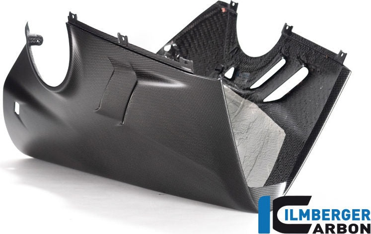 ILMBERGER / イルムバーガーカーボン ベリーパン パニガーレ V4 22 マット for lower exhaust with sidestand | VEU.114.V422M.K