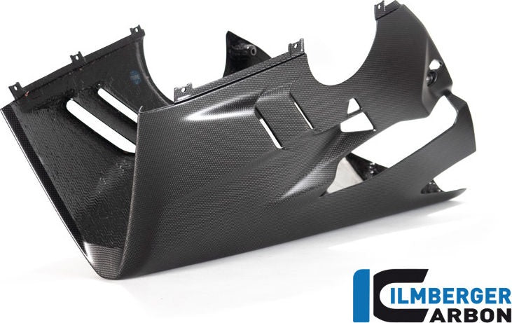 ILMBERGER / イルムバーガーカーボン ベリーパン パニガーレ V4 22 マット for lower exhaust with sidestand | VEU.114.V422M.K