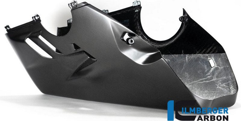 ILMBERGER / イルムバーガーカーボン ベリーパン マット ハイエキゾースト用 パニガーレ V4 Racing | VEU.130.V4R2M.K