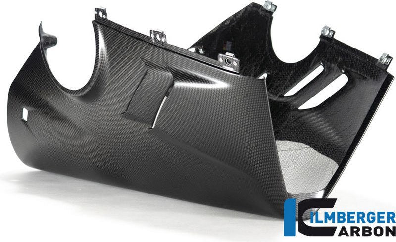 ILMBERGER / イルムバーガーカーボン ベリーパン マット ハイエキゾースト用 パニガーレ V4 Racing | VEU.130.V4R2M.K