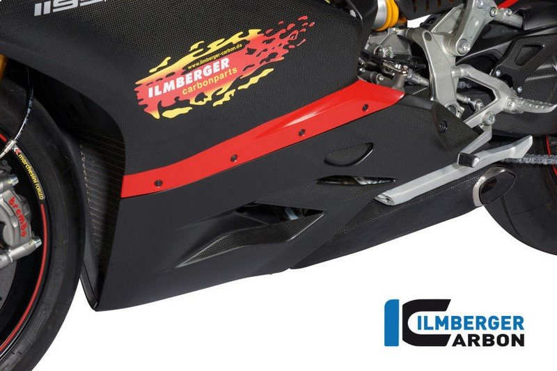 ILMBERGER / イルムバーガーカーボンパーツ ベリーパン 左側 サイド カーボン | VUL.005.D1199.K