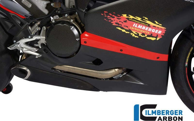 ILMBERGER / イルムバーガーカーボンパーツ ベリーパン 右側 サイド カーボン | VUR.004.D1199.K