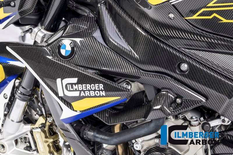 ILMBERGER / イルムバーガーカーボンパーツ ラジエーター/バジェットホルダー 左側 - BMW S 1000 R (ab 2017) | WKL.004.S117N.K