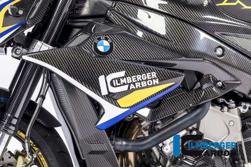 ILMBERGER / イルムバーガーカーボンパーツ ラジエーター/バジェットホルダー 左側 - BMW S 1000 R (ab 2017) | WKL.004.S117N.K