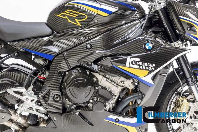 ILMBERGER / イルムバーガーカーボンパーツ ラジエーター/バジェットホルダー 右側 - BMW S 1000 R (ab 2017) | WKR.003.S117N.K