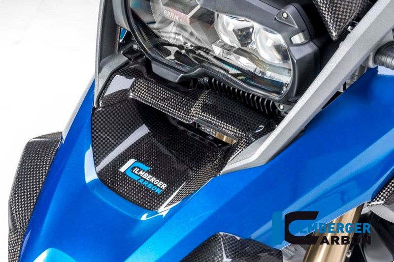 ILMBERGER / イルムバーガーカーボンパーツ フロントビーク上部ウィンドチャンネル BMW R 1200 GS '17 | WSC.011.GS17L.K