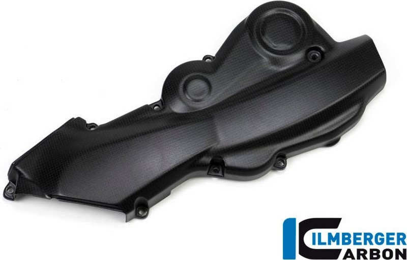 ILMBERGER / イルムバーガーカーボンパーツ ホリゾンタル(横) カムベルトカバー マット - Ducati Monster 1200/1200 S | ZAH.112.D12MM.K