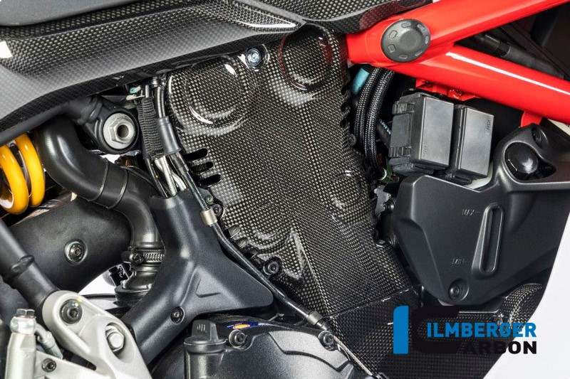 ILMBERGER / イルムバーガーカーボンパーツ カムベルトカバー グロスカーボン - Ducati Supersport 939 | ZAV.016.DSS7G.K
