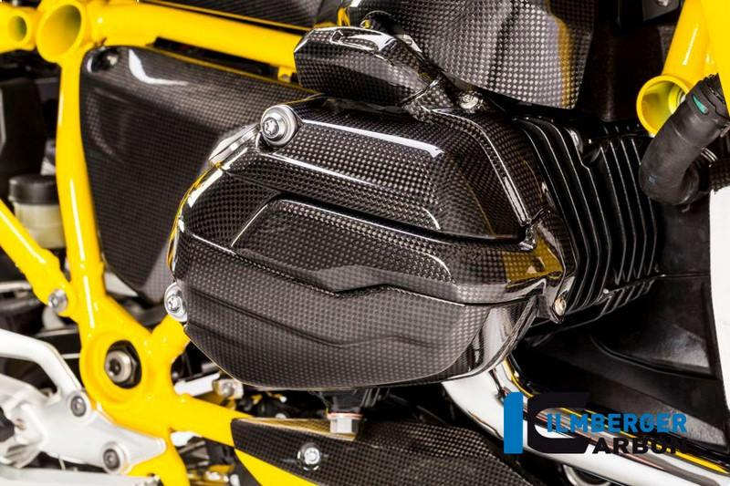 ILMBERGER / イルムバーガーカーボンパーツ スパークプラグカバー 右側 カーボン - BMW R 1200 GS (LC) 2013 - 2015 | ZKR.002.LCBOX.K