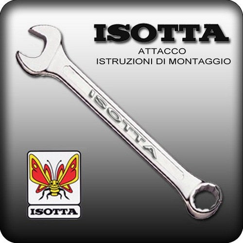 ISOTTA純正取付キット ATT/SC395(Yamaha Ténéré 700用 スクリーン取付用)| ATT/SC395