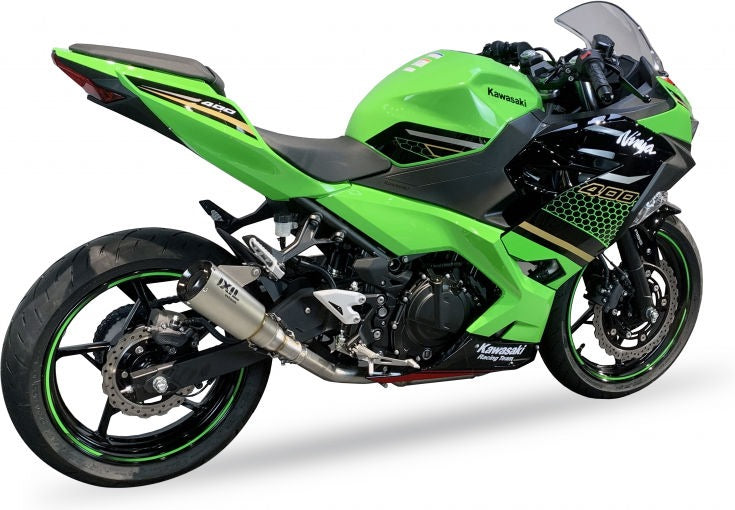 IXIL / イクシル SLIP ON MUFFLER - RACE XTREM BLACK RACING | CK7240RB