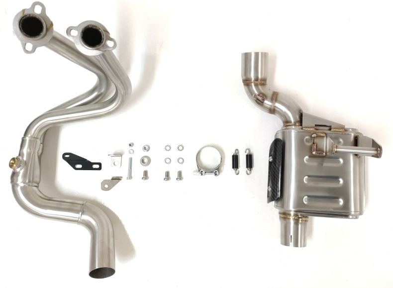 IXIL / イクシル FULL SYSTEM MUFFLER - RACE XTREM BLACK EU HOMOLOGATED | CK7256RB