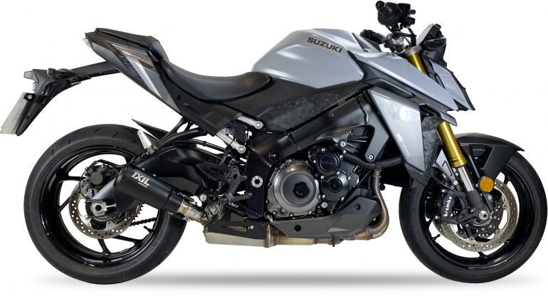 IXIL / イクシル SLIP ON MUFFLER - RACE XTREM BLACK RACING | CS8210RB