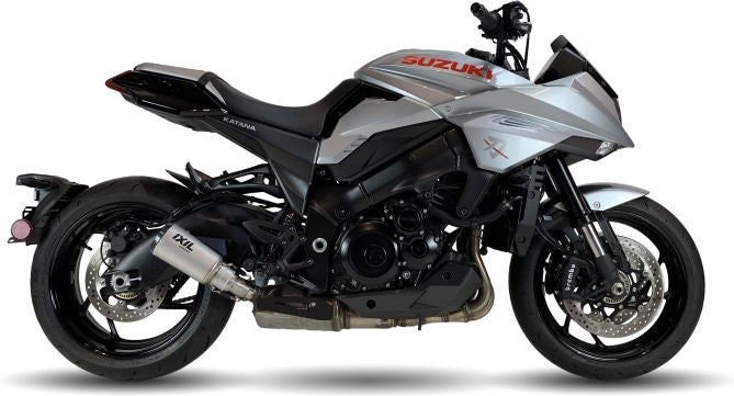 IXIL / イクシル SLIP ON MUFFLER - RACE XTREM BLACK RACING | CS8299RB