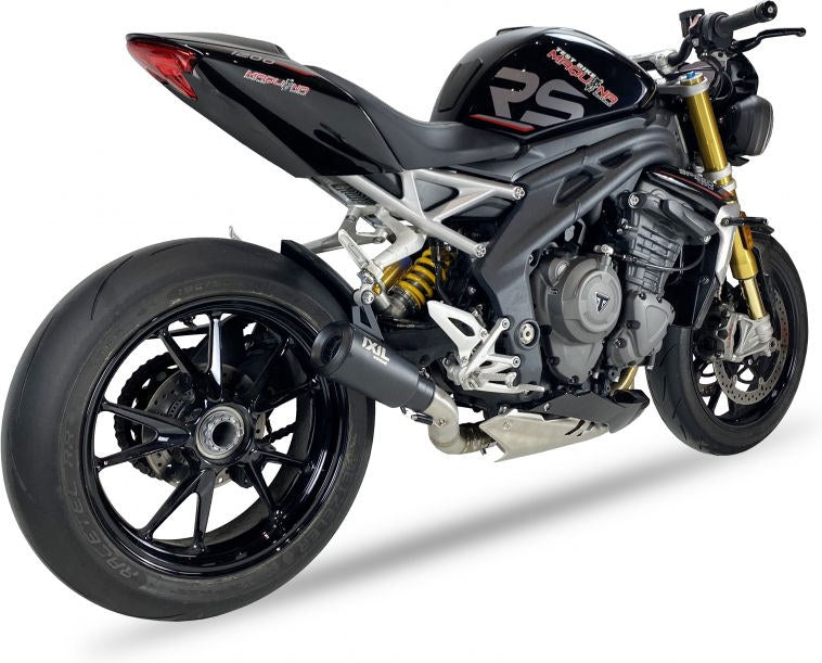 IXIL / イクシル SLIP ON MUFFLER - RACE XTREM BLACK RACING | CT4270RB