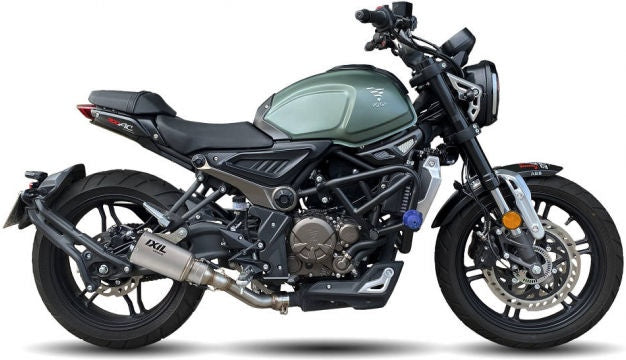 IXIL / イクシル SLIP ON MUFFLER - RACE XTREM BLACK RACING | CV1221RB