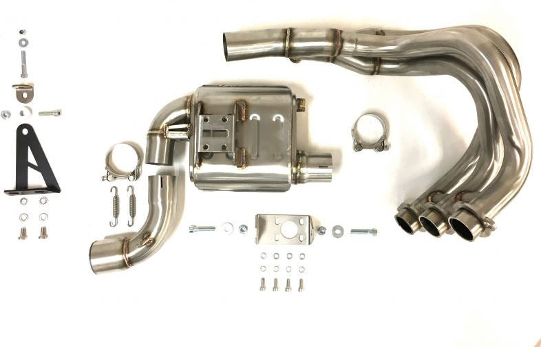IXIL / イクシル FULL SYSTEM MUFFLER - RACE XTREM BLACK EU HOMOLOGATED | CY9280RB
