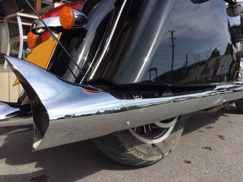 IXIL / イクシル Fishtail End Cap (Chrome) | HC2-66C