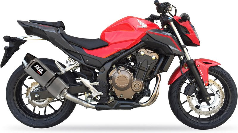 IXIL / イクシル Slip On Exhaust - Hexoval Xtrem Titanium | OH 6033 VTI