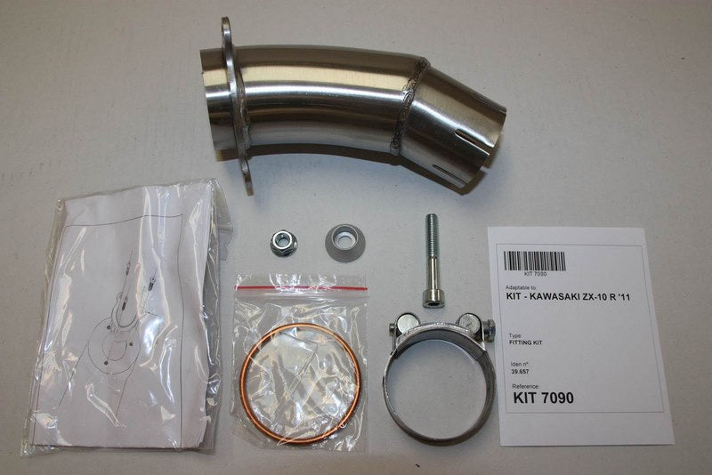 IXIL / イクシル Slip On Exhaust (Sbk Edition) - Hexoval Xtrem Titanium | OK 7590 VTR