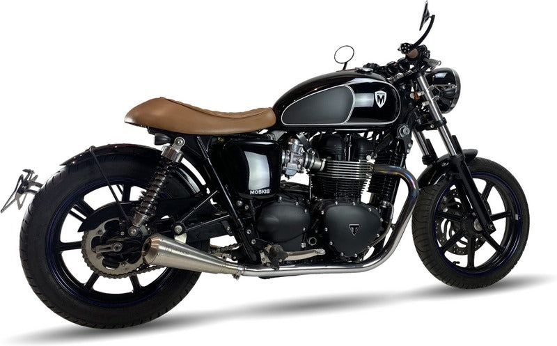 IXIL / イクシル Slip On Exhaust (Right Muffler) - Ironhead Conical Matt Inox | OT 464 SS
