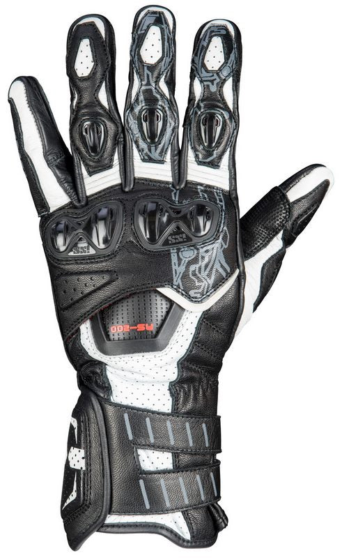 IXS / イクス Sport Glove Rs-200 3.0 White-Black | X40462-013