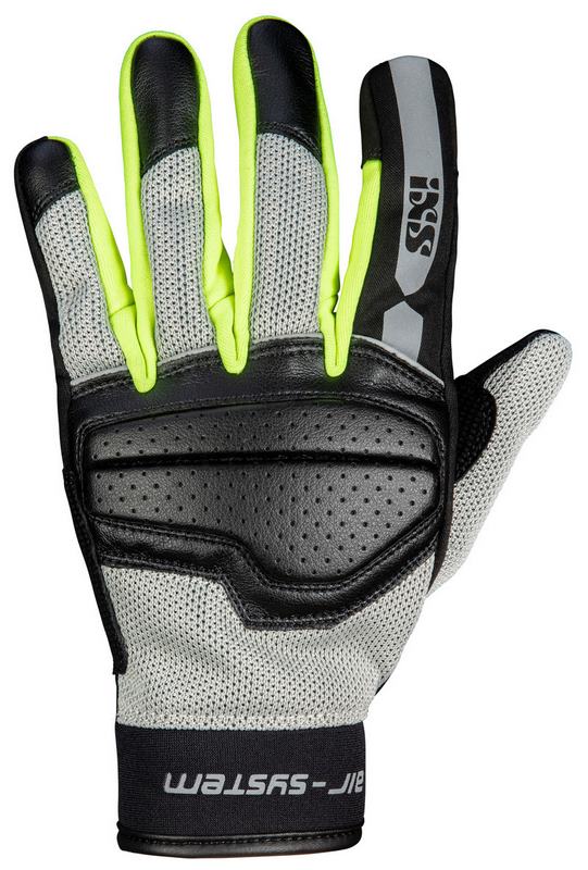 IXS / イクス Classic Women'S Glove Evo-Air Black-Light Grey-Neon Yellow | X40465-395