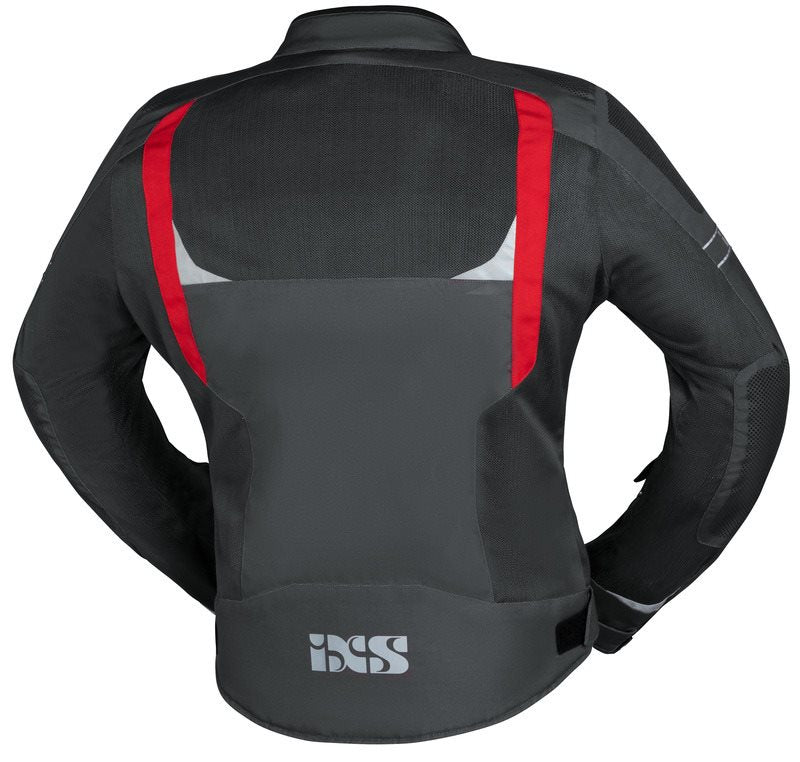 IXS / イクス Sport Jacket Trigonis-Air Darkgrey-Grey-Red | X51063-992