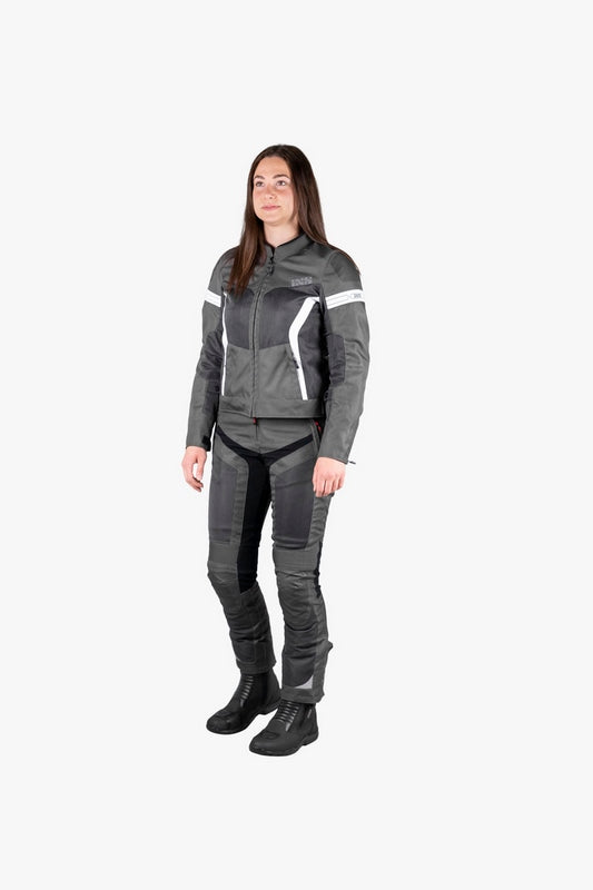 IXS / イクス Sport Women'S Jacket Trigonis-Air Darkgrey-Grey-White | X51064-991