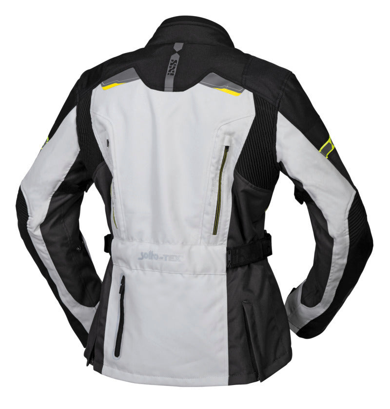 IXS / イクス レディース ジャケット Tour Liz-ST グレー-ブラック-イエロー X55050-935