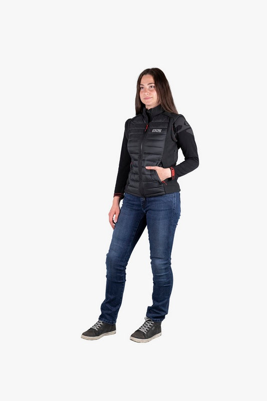 IXS / イクス Team Women Jacket Zip-Off Black | X59008-003