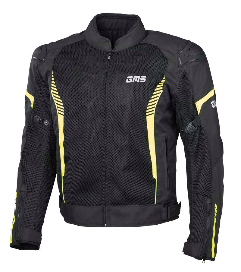 IXS / イクス ジャケット Samu Mesh ブラック-イエロー ZG51005-350