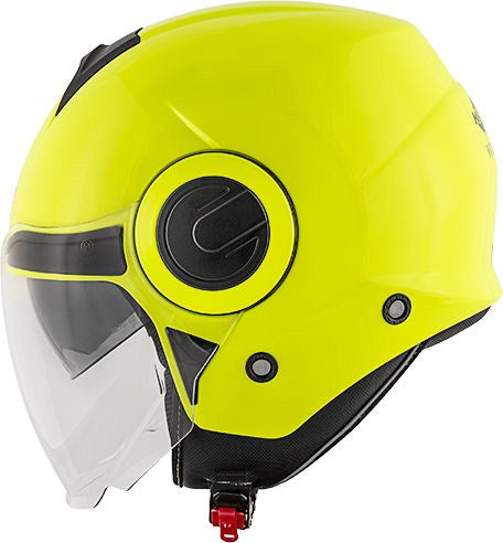 Kappa KV37 Oregon Jet helmet in thermoplastic material Neon Glossy Yellow | HKKV37BG126
