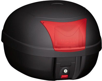Kappa / カッパ トップケース 28 ltr ブラック レッドリフレクター付 | K28BAS