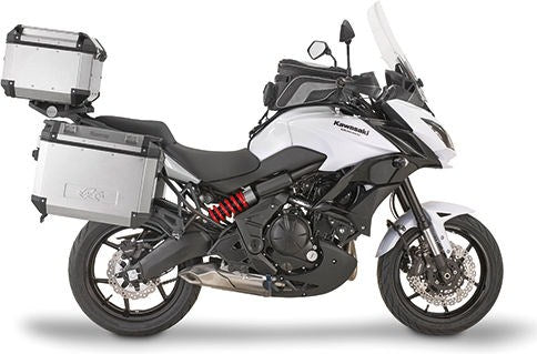 Kappa / カッパ サイドケース (ペア) 37 ltr 1.5 mm ナチュラルアルミニウム | KVE37A
