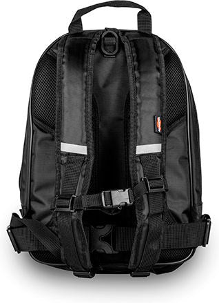 Kappa / カッパ ラックサック 16/20 ltr. ブラック / オレンジ | LH210OR