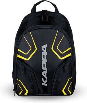 Kappa / カッパ ラックサック 16/20 ltr. ブラック / イエロー | LH210YL