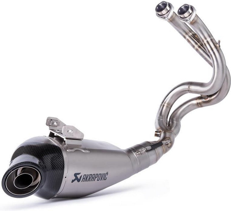 Kawasaki / カワサキ Akrapovic エグゾーストシステム チタニウム (コンプlete システム with キャット.) Euro-5. | 258EXP0102