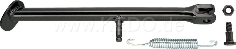 Kedo side was set incl bolt nut and one spring (version WITHOUT deflector plate for frames from 1980 and later with 12mm bore). | 10241