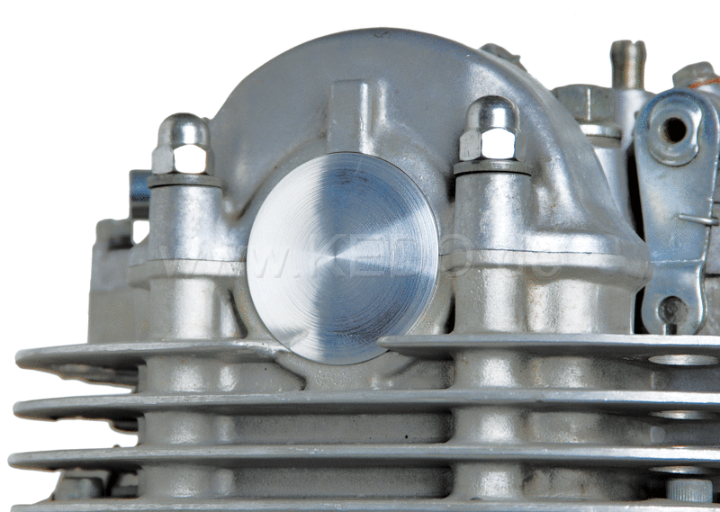 Kedo dummy plug for TDC Viewer 'Classic' type Domed aluminum | 20046