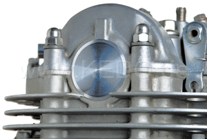 Kedo dummy plug for TDC Viewer 'techno' type flat aluminum | 20068