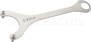 Kedo HD Flywheel Holder uses swingarm nut as support point (. Requires 22mm nut with max outer diameter 32mm - please order item 20115 if needed) | 20116