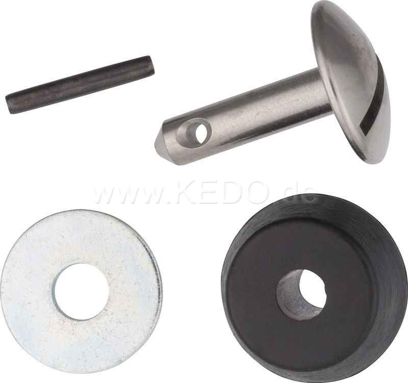 Kedo Stainless Steel Locking Pin for Side Cover incl Small Parts Complete | 21288