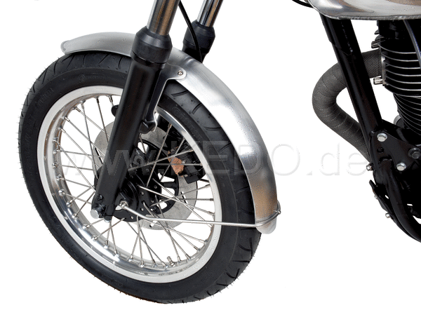 Kedo 18 aluminum front fenders 'Long' Complete incl mounting material. | 22030RE