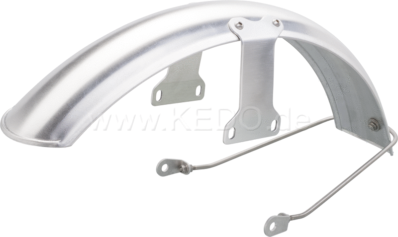 Kedo 18 aluminum front fenders 'Long' Suitable for Double Disc Brake. | 22098