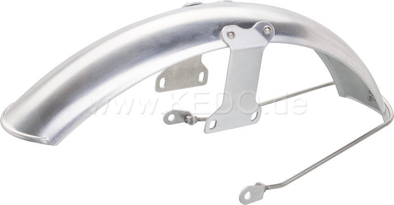 Kedo 19 aluminum front fenders 'Long' Suitable for Double Disc Brake. | 22099