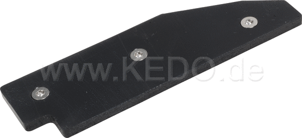 Kedo Chain Protector Milled / Drilled Black nylon spacer bolts. | 23300