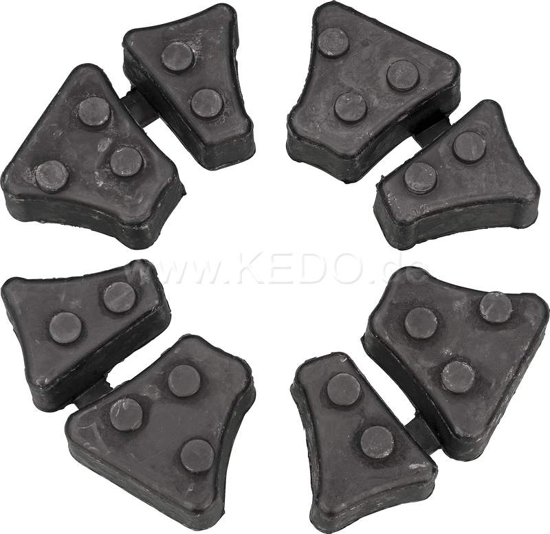 Kedo Rear Sprocket Cush Drive Rubber Set of 4 Complete | 27140-4