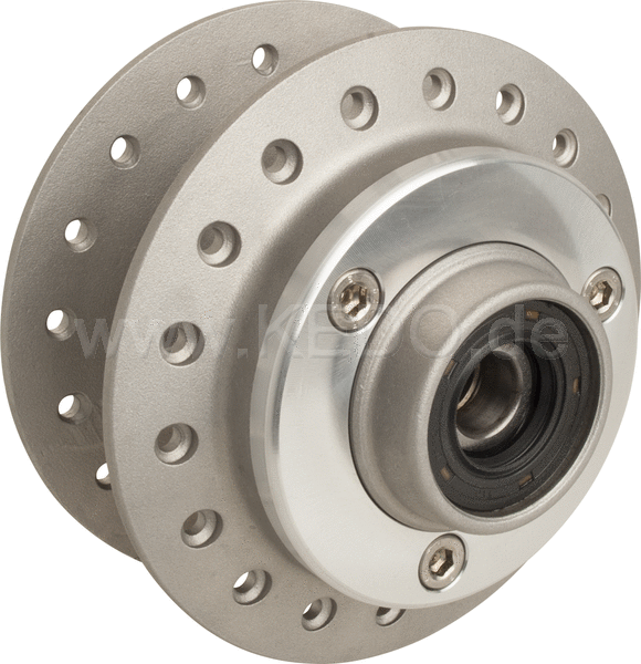 Kedo Aluminum Brake Disc Flange Cover including stainless steel bolts (replaces OEM plastic cover RH 1L9-25847-00). | 28160